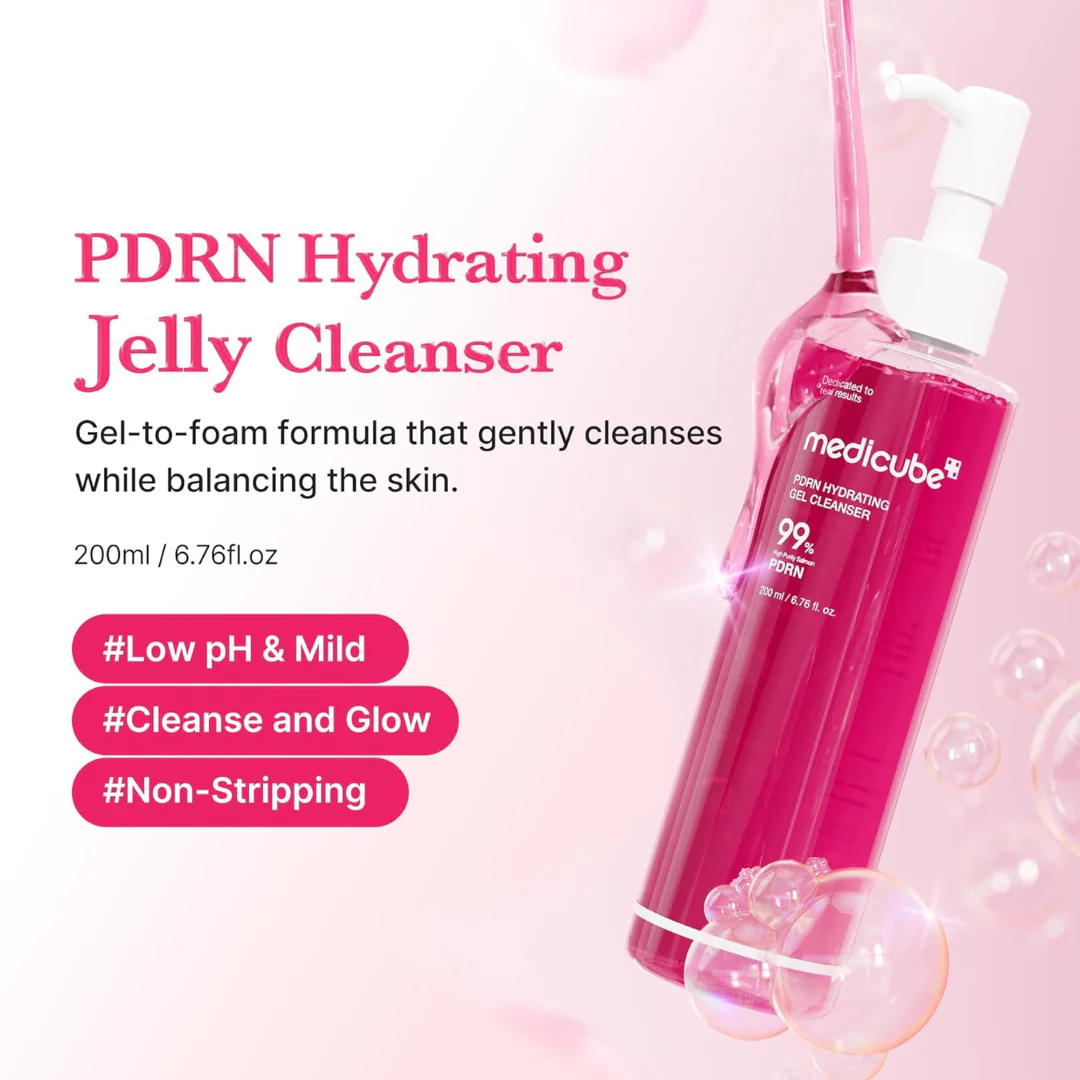 Medicube PDRN Hydrating Gel Cleanser - Image 3