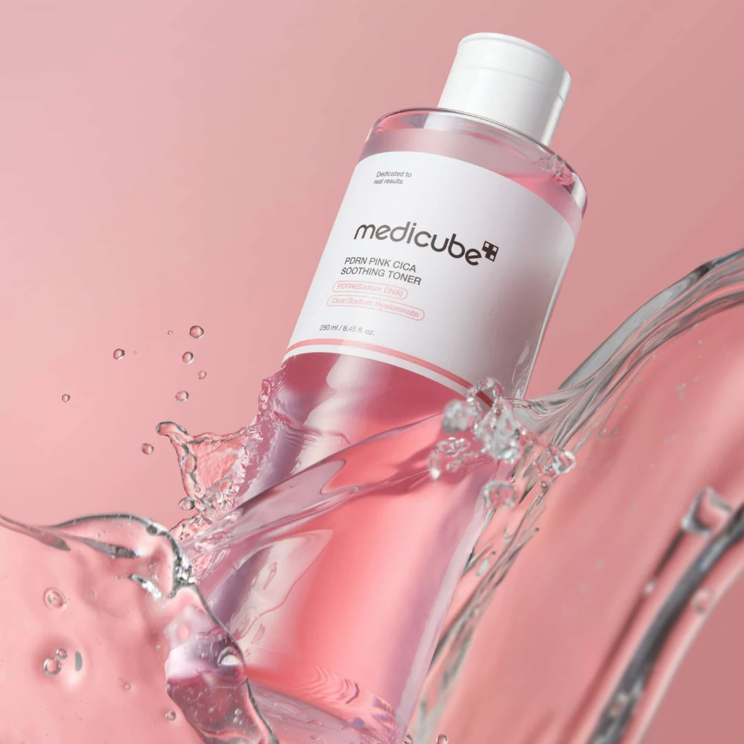 Medicube PDRN Pink Cica Soothing Toner - Image 2