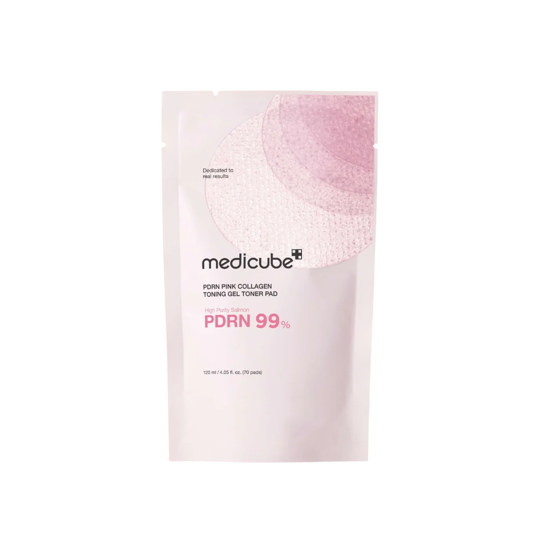 Medicube PDRN Pink Collagen Toning Gel Toner Pad - Image 3