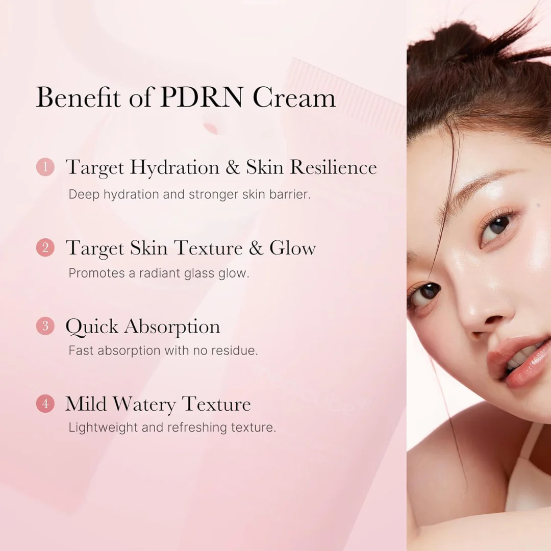 Medicube PDRN Pink Hyaluronic Moisturizing Cream - Image 5