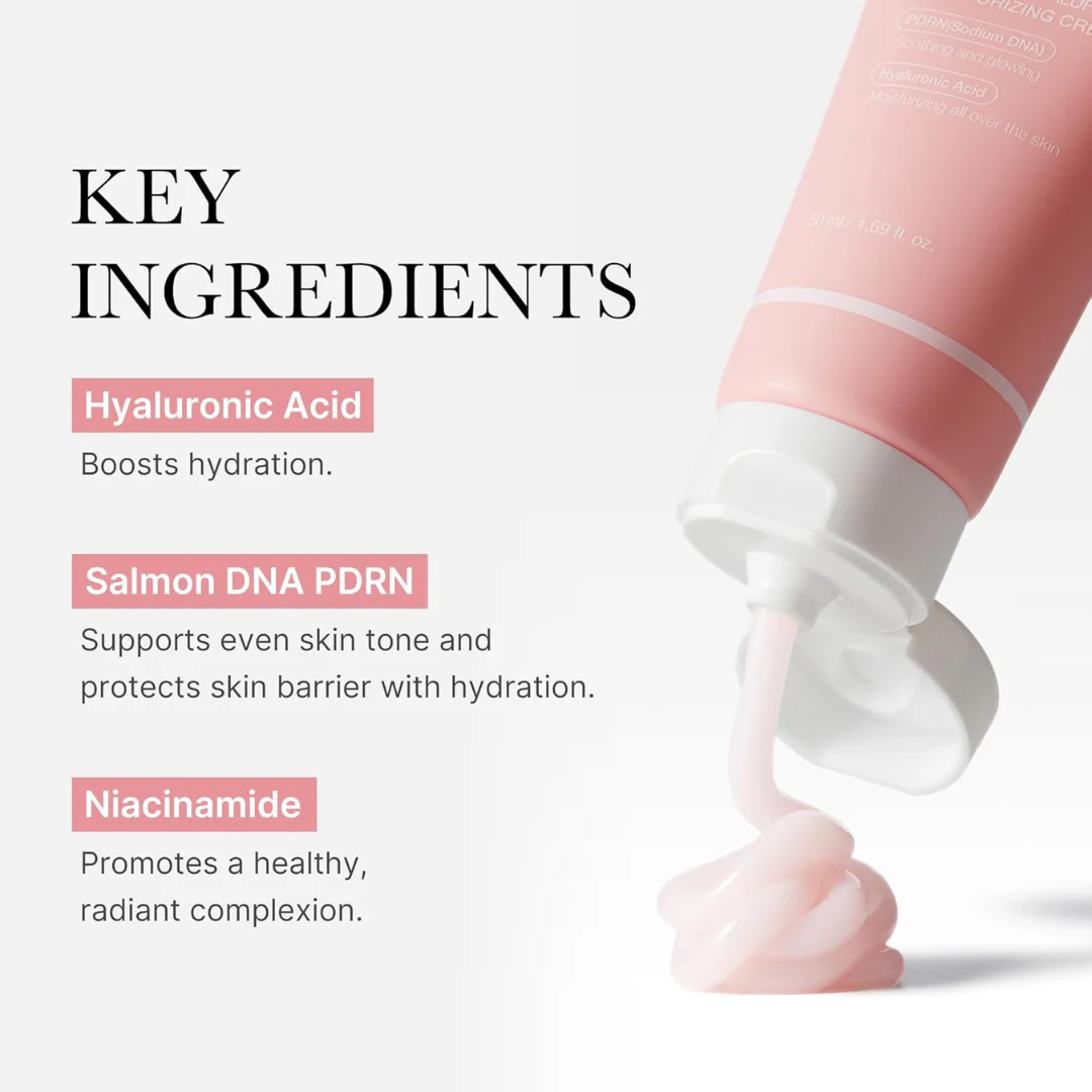 Medicube PDRN Pink Hyaluronic Moisturizing Cream - Image 6