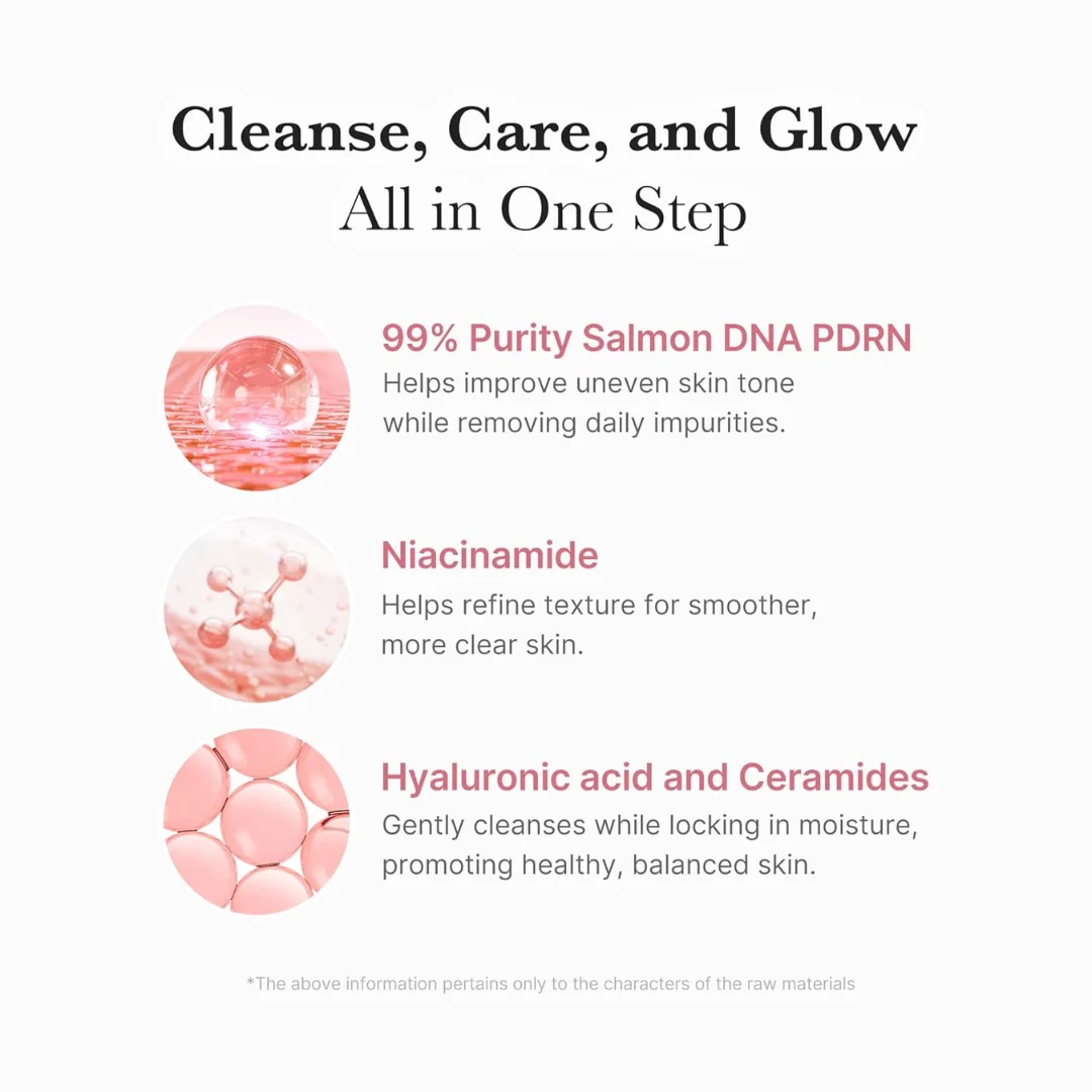 Medicube PDRN Pink Niacinamide Whip Cleanser 120g - Image 5