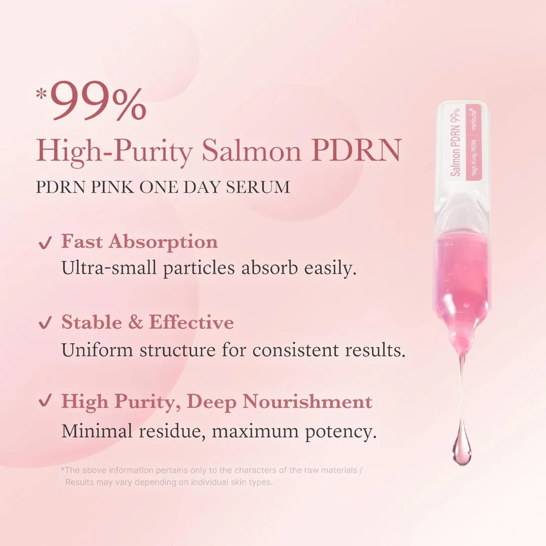 Medicube PDRN Pink One Day Serum 1.5ml x 10pcs - Image 4