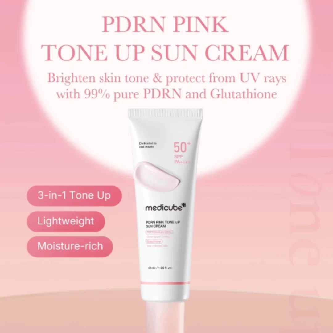 Medicube PDRN Pink Tone Up Sun Cream - Image 3