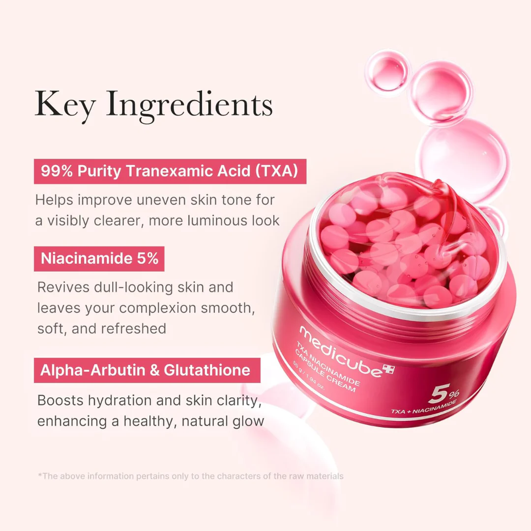 Medicube TXA Niacinamide Capsule Cream - Image 4