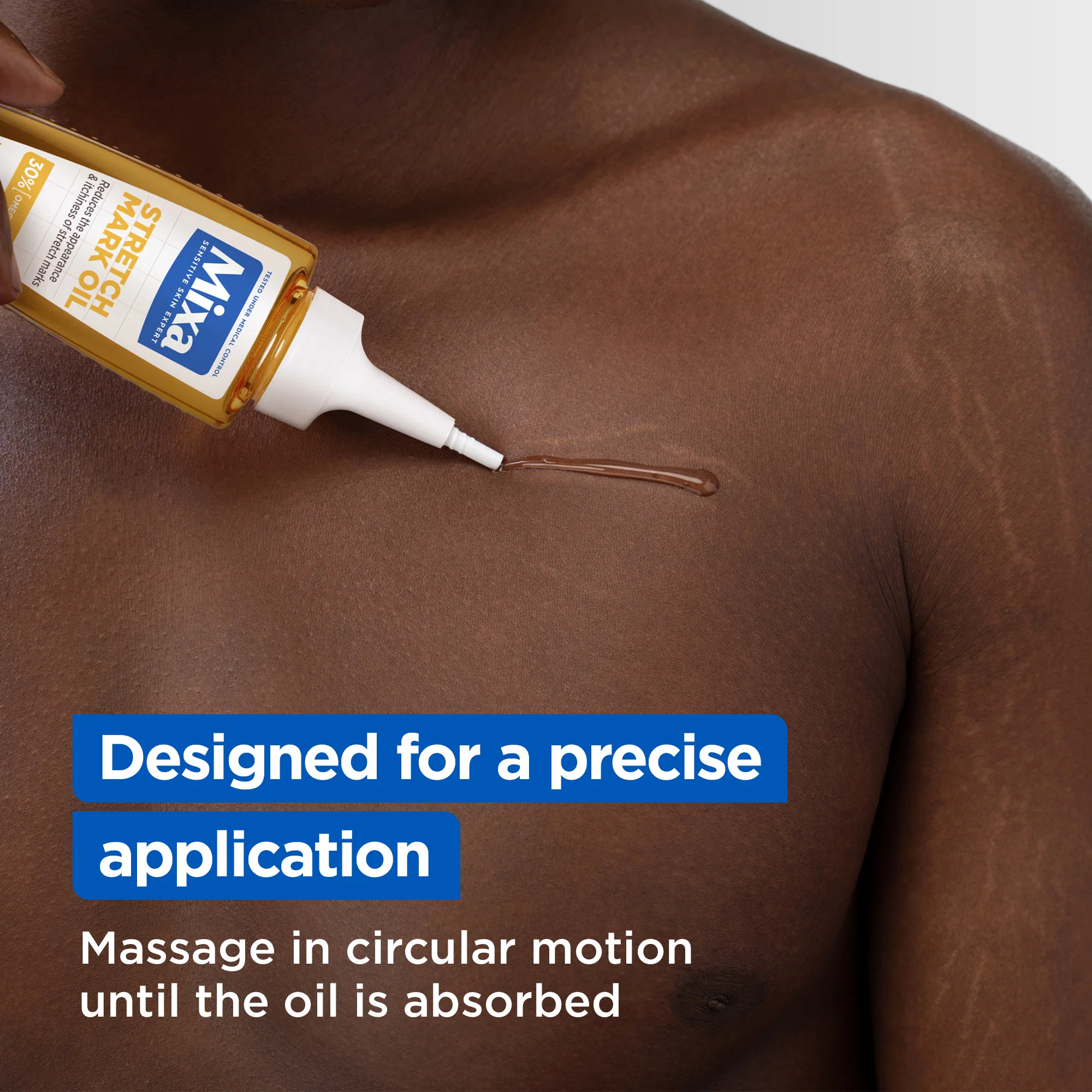 Mixa Anti Stretch Mark Oil For Skin with Stretch Marks With Omega 6 & 9 - Image 7