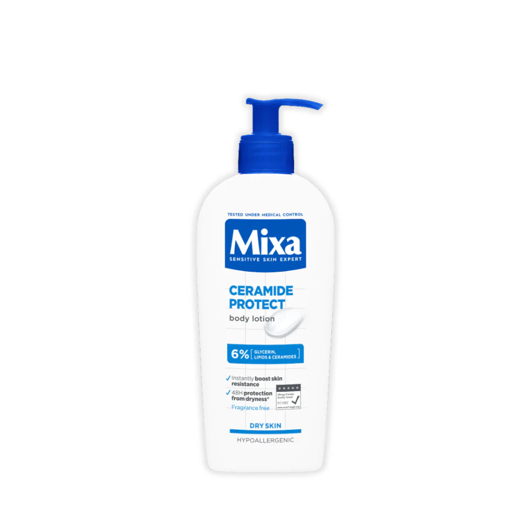 Mixa Ceramide Protect Body Lotion For Dry, Very Dry and Sensitive Skin - Image 2