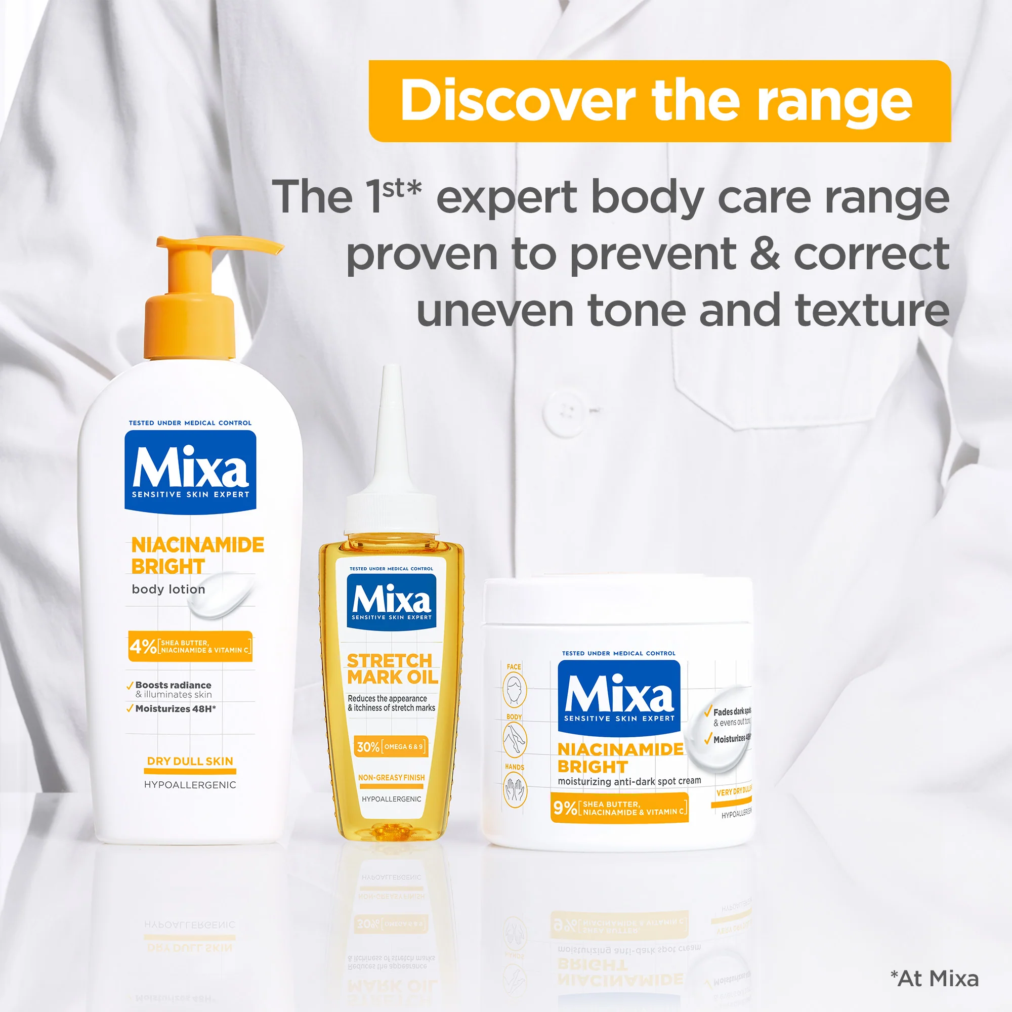 Mixa Niacinamide Bright Moisturising Anti-Dark Spot Cream Jar - Image 9