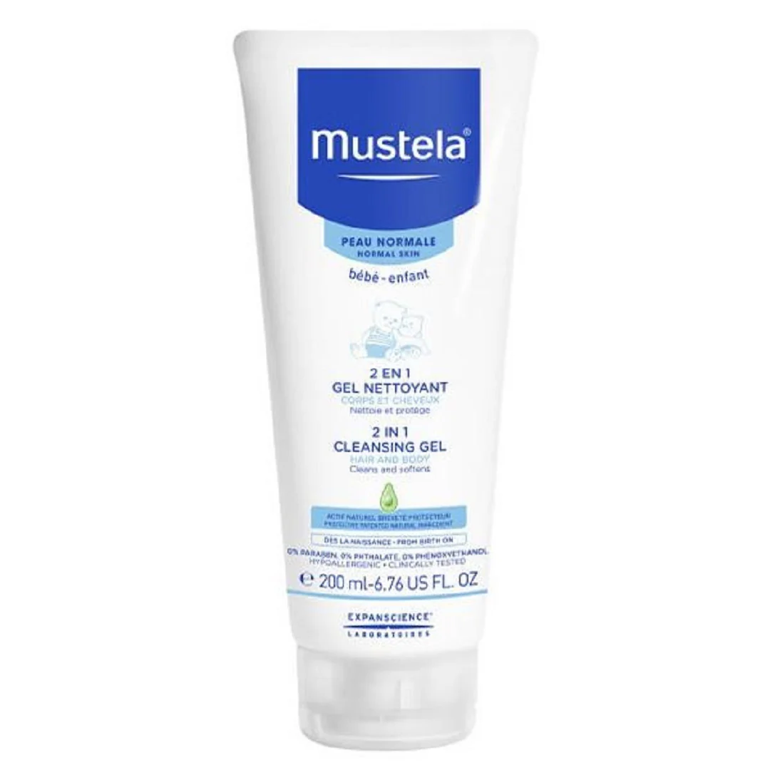 Mustela Normal Skin 2-in-1 Cleansing Gel - Image 2