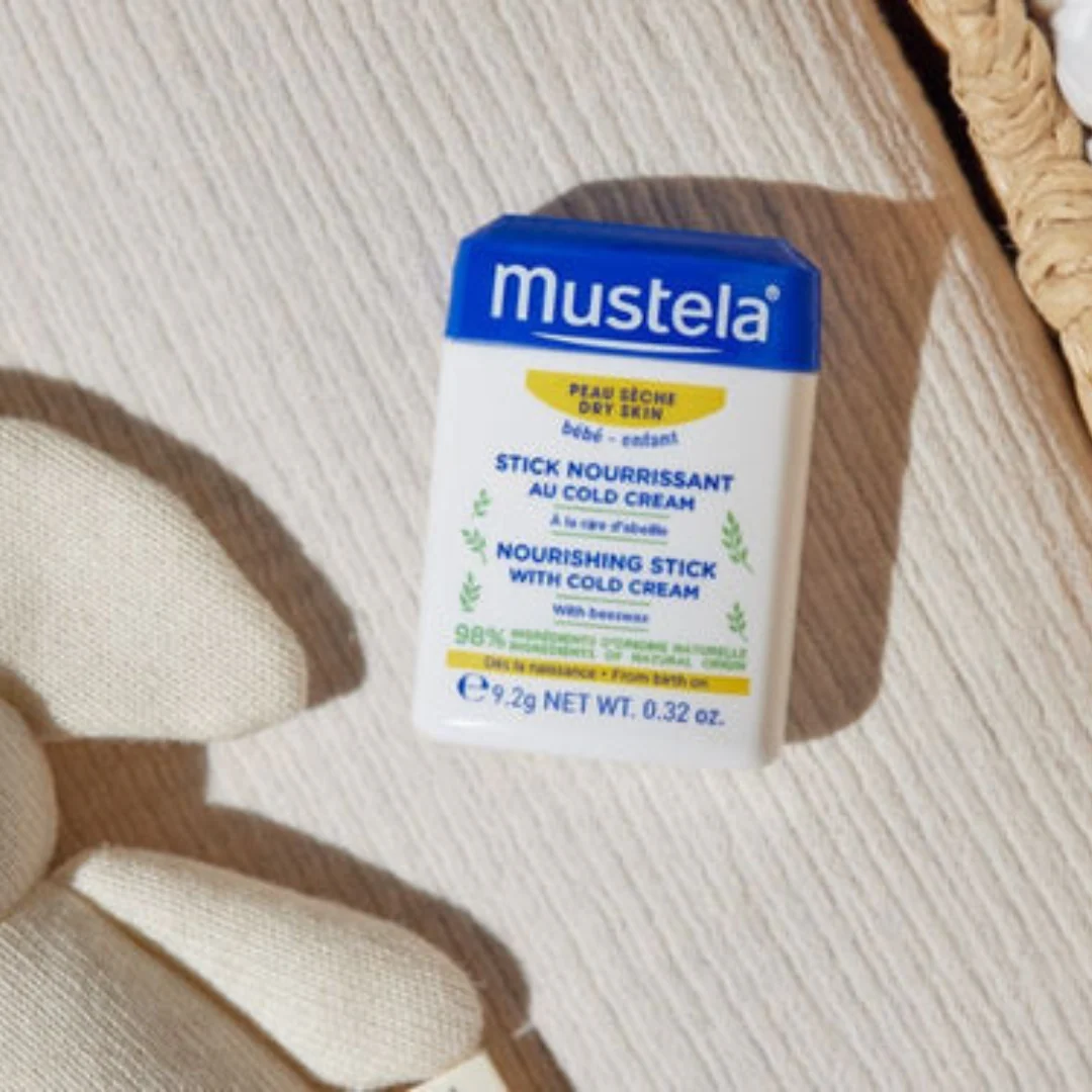 Mustela Baby Nourishing Stick - Lip & Face Moisturizer - Image 4