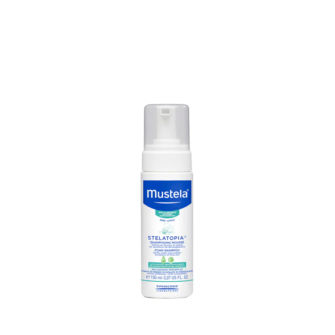 Mustela Stelatopia Atopic Prone Skin Foam Shampoo