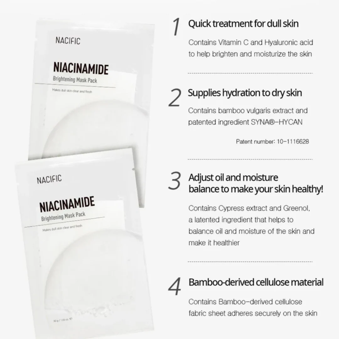 Nacific Niacin Brightening Mask - Image 2