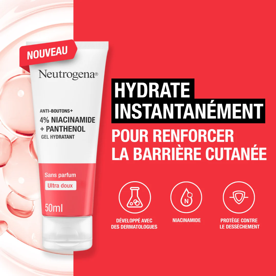 Neutrogena Spot Control+ With 4% Niacinamide + Panthenol Moisturizing Gel - Image 3