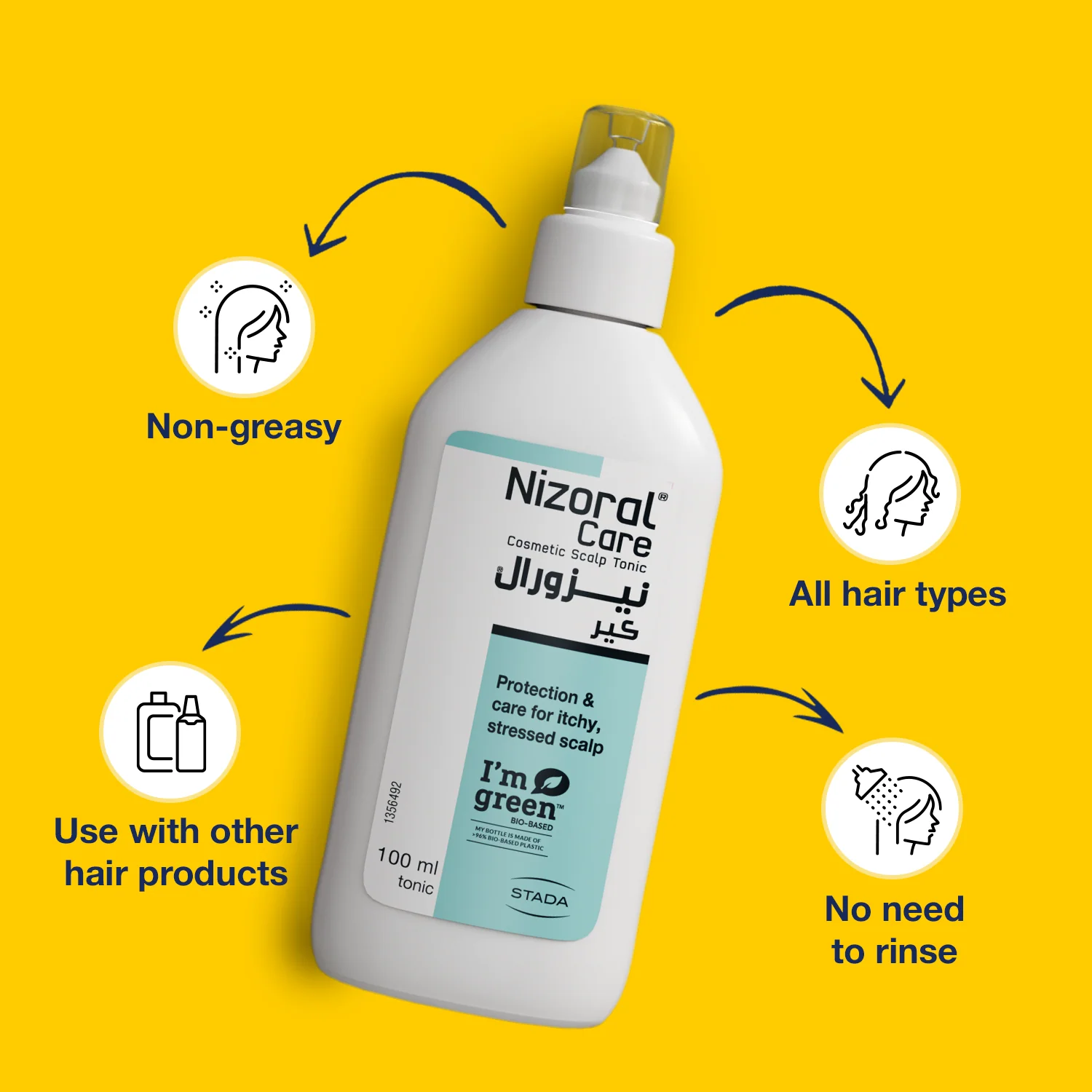 Nizoral Care Tonic 100ml - Image 4