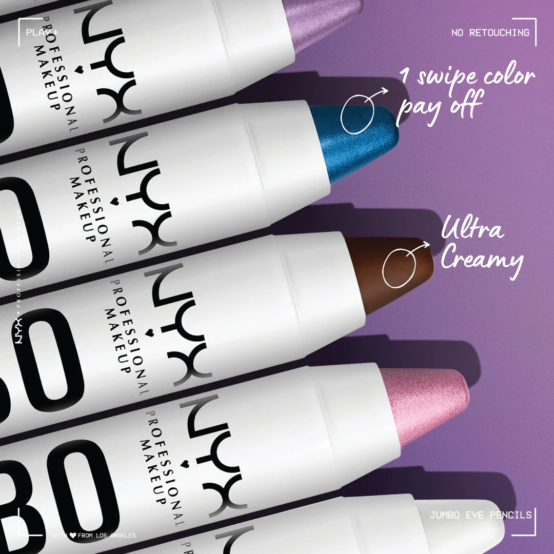 NYX Professional Makeup Jumbo Eye Pencil, Eyeshadow & Eyeliner Pencil - Image 2