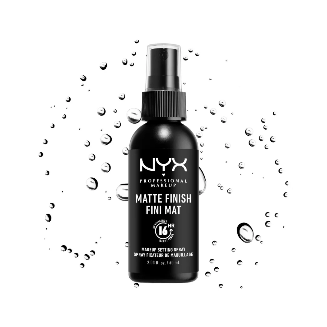 NYX Professional Makeup Setting Spray - Matte Finish, Lightweight, Long-Lasting, Extends Makeup Wear Up to 16 hours, Vegan and Cruelty Free Formula, 60ml - Image 3