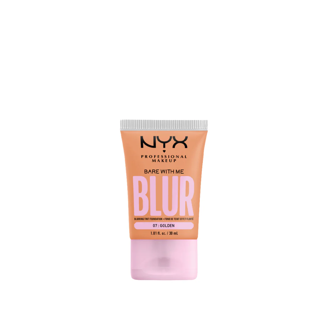 NYX Professional Makeup Bare With Me Blurring Tint Foundation, Medium Coverage, Matte Finish, With Niacinamide, Matcha and Glycerin, 12 Hours Hydrating
