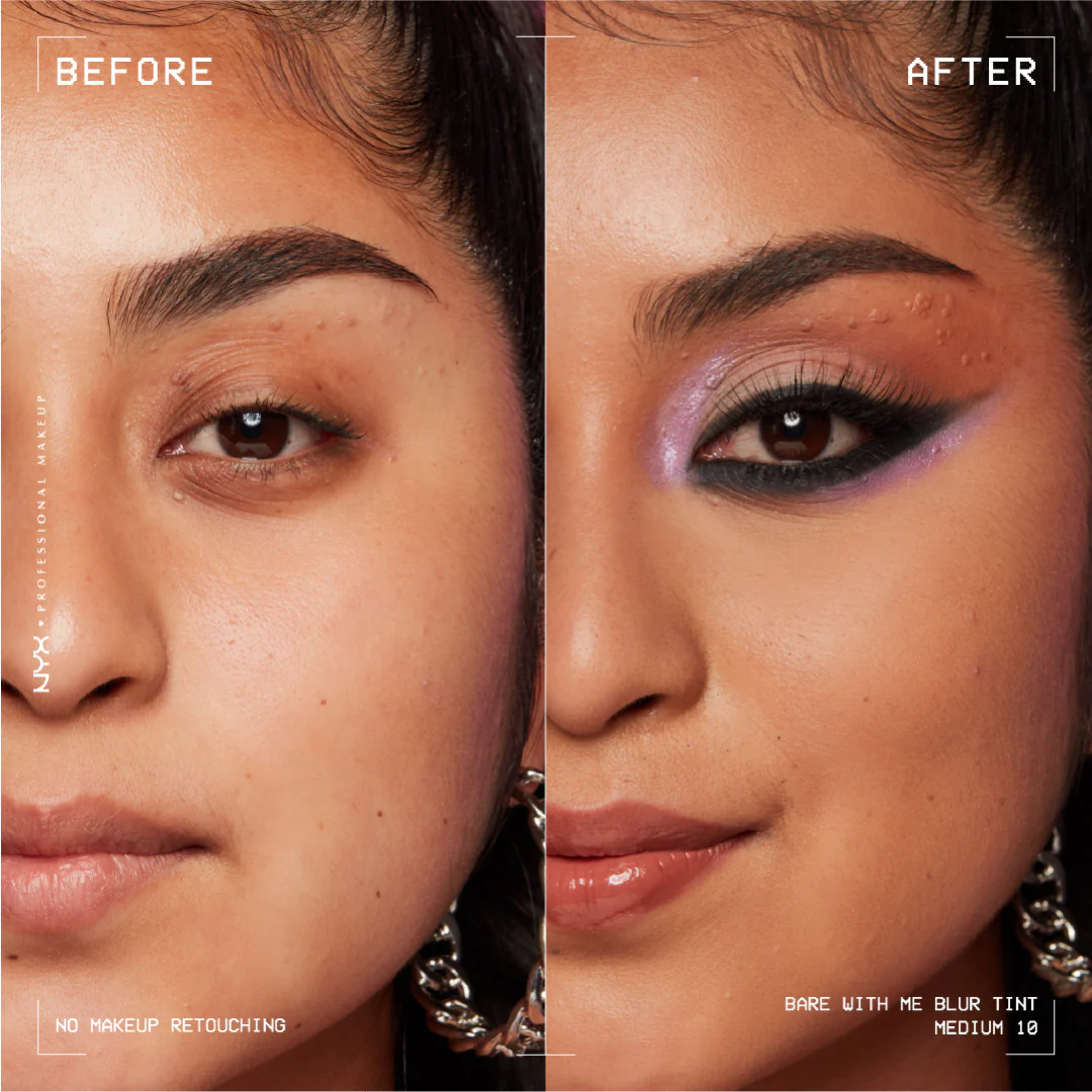 NYX Professional Makeup Bare With Me Blurring Tint Foundation, Medium Coverage, Matte Finish, With Niacinamide, Matcha and Glycerin, 12 Hours Hydrating - Image 18