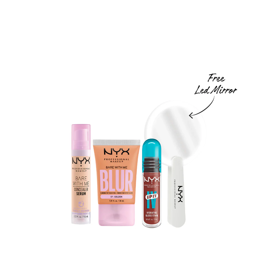 NYX Professional Makeup Base To Pop Bundle + Free Mirror