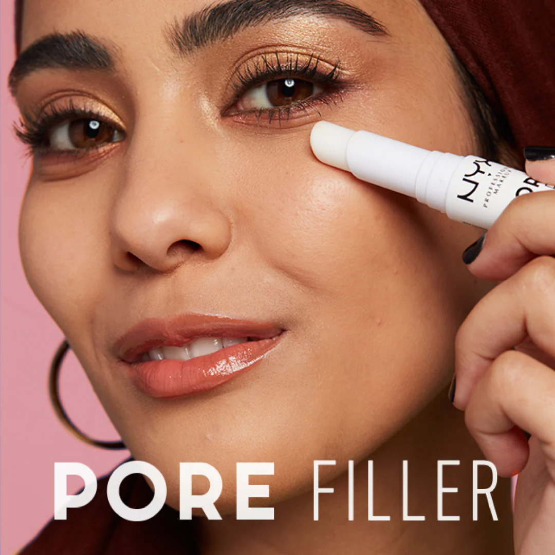 NYX Professional Makeup Blurring Pore Filler, Face Primer Stick, Vitamin E Infused, Clear - Image 6