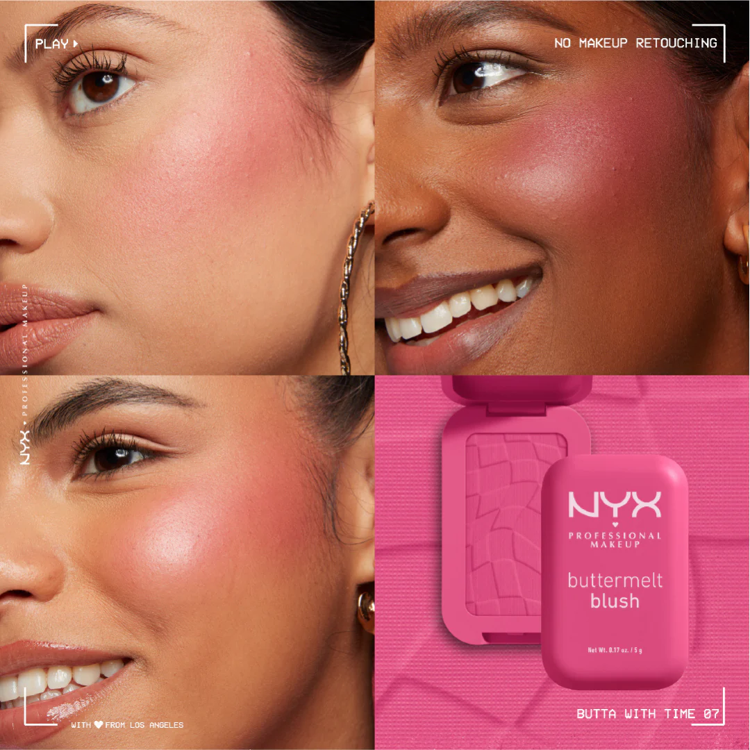 NYX Professional Makeup Buttermelt Blush, Powder Blush, up to 12 H Wear, Fade & Transfer Resistant - Image 10