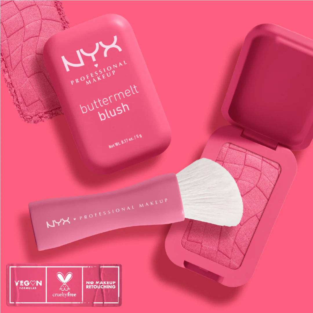 NYX Professional Makeup Buttermelt Blush, Powder Blush, up to 12 H Wear, Fade & Transfer Resistant - Image 15