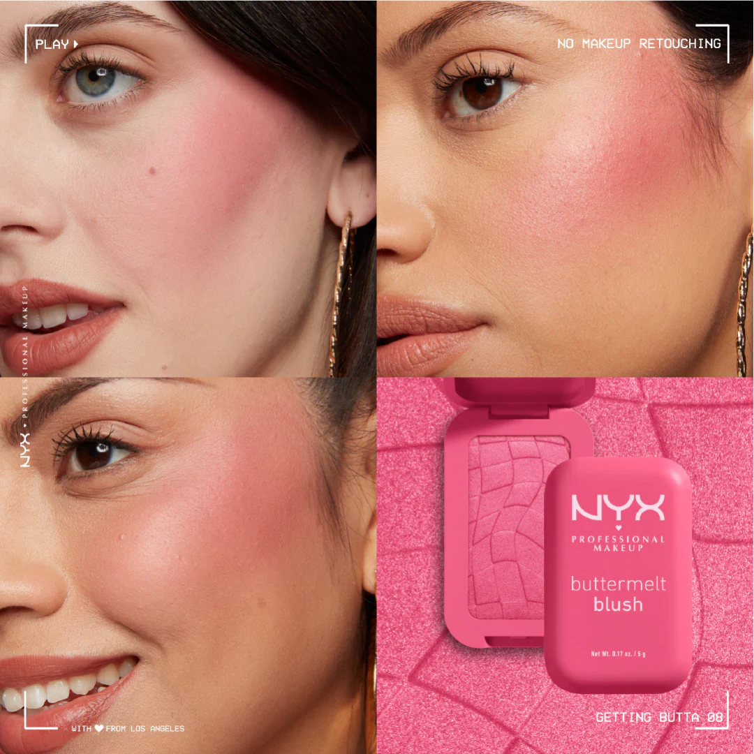 NYX Professional Makeup Buttermelt Blush, Powder Blush, up to 12 H Wear, Fade & Transfer Resistant - Image 16