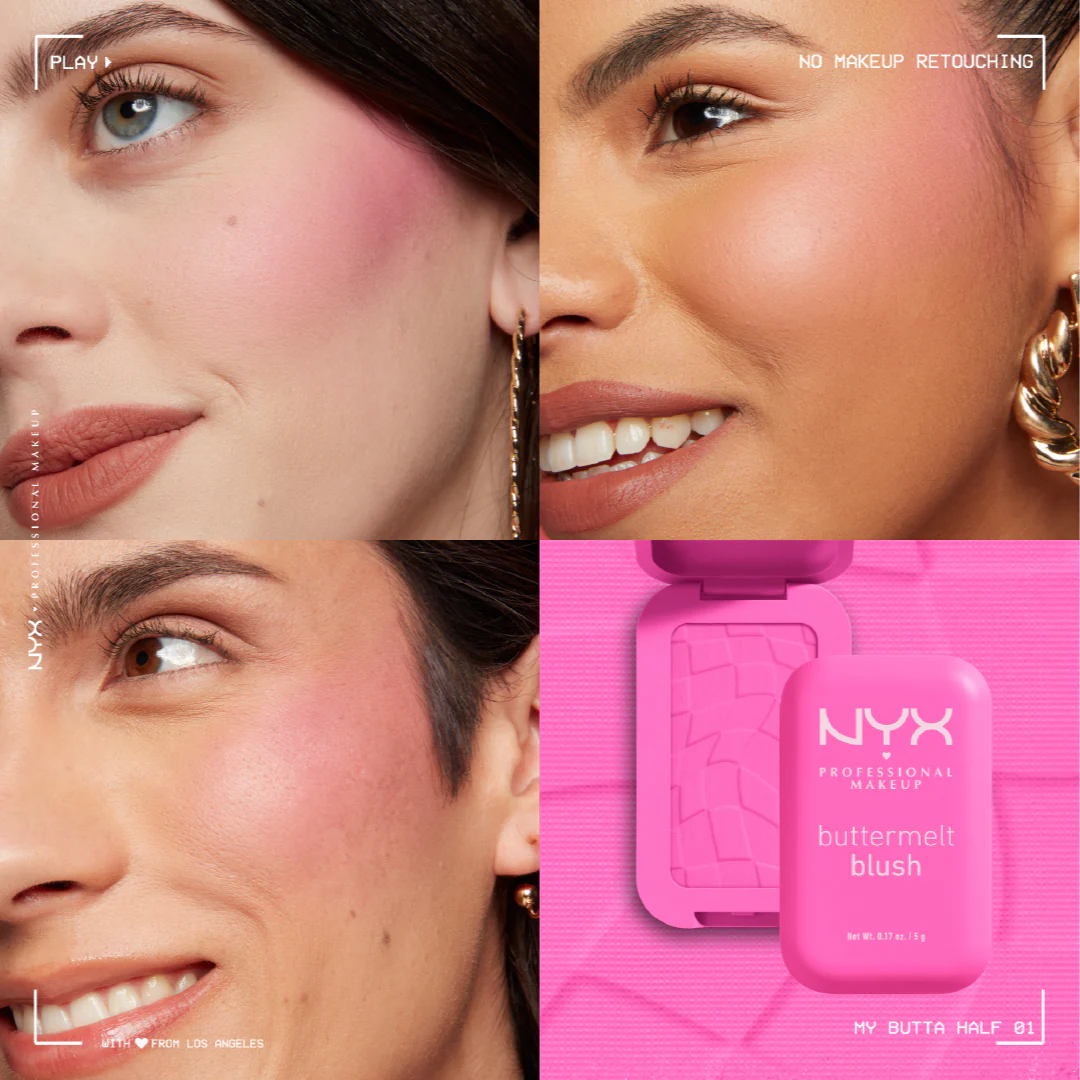 NYX Professional Makeup Buttermelt Blush, Powder Blush, up to 12 H Wear, Fade & Transfer Resistant - Image 29