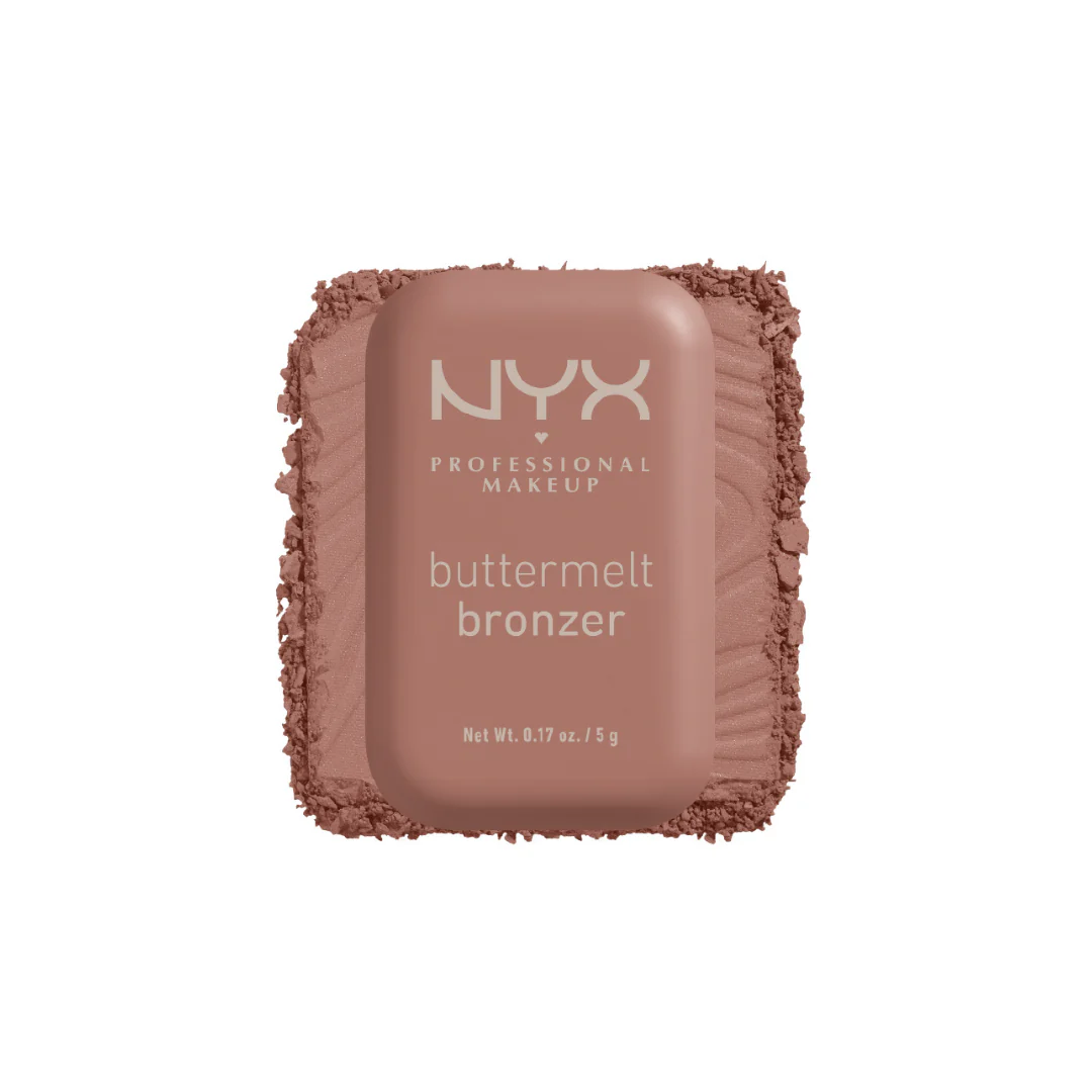 NYX Professional Makeup Buttermelt Bronzer, Powder Bronzer, 12 HR Wear, Fade Resistant & Transfer Resistant, Buildable, Vegan - Image 7