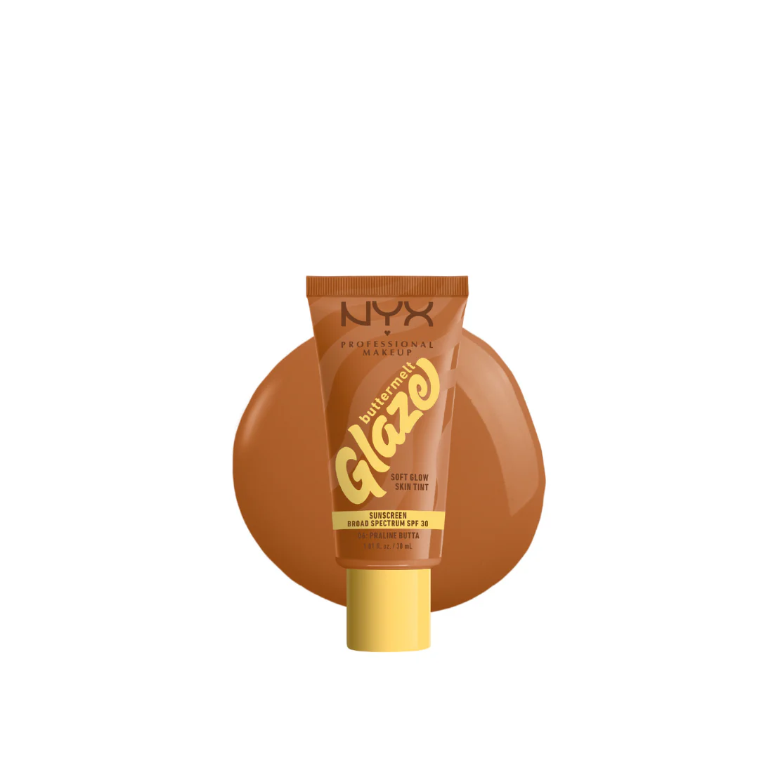 NYX Professional Makeup Buttermelt Glaze Soft Glow Skin Tint + SPF/FPS 30, Foundation, 12h Wear - Image 17