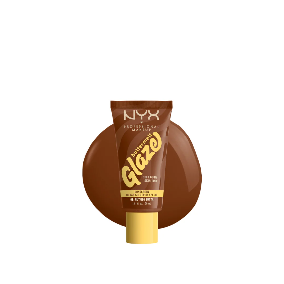 NYX Professional Makeup Buttermelt Glaze Soft Glow Skin Tint + SPF/FPS 30, Foundation, 12h Wear - Image 26