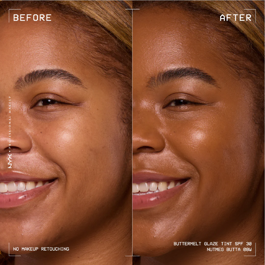 NYX Professional Makeup Buttermelt Glaze Soft Glow Skin Tint + SPF/FPS 30, Foundation, 12h Wear - Image 29
