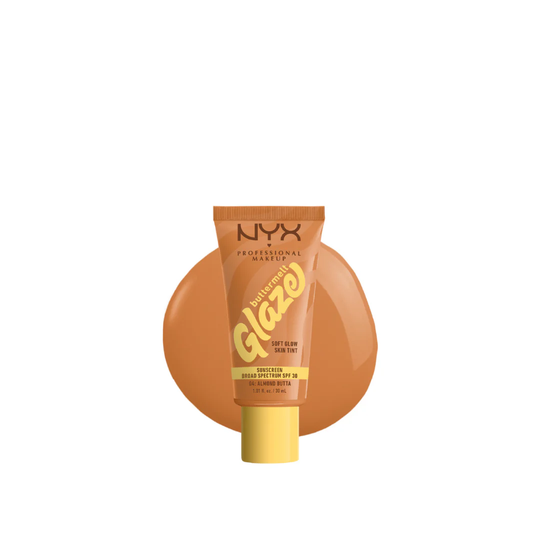 NYX Professional Makeup Buttermelt Glaze Soft Glow Skin Tint + SPF/FPS 30, Foundation, 12h Wear - Image 7
