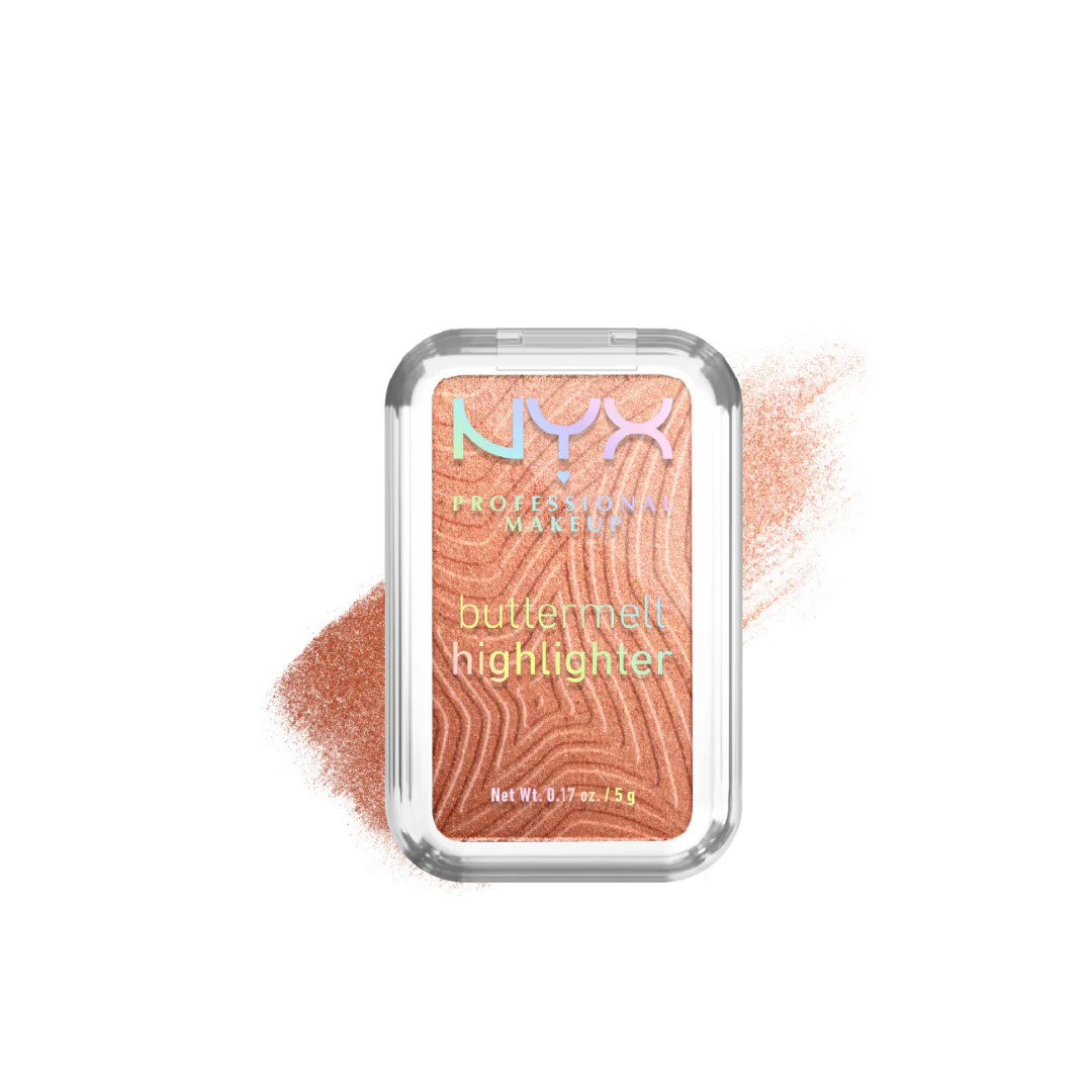 NYX Professional Makeup Buttermelt Highlighter, Powder Highlighter, 12 HR Wear, Fade & Transfer Resistant - Image 13