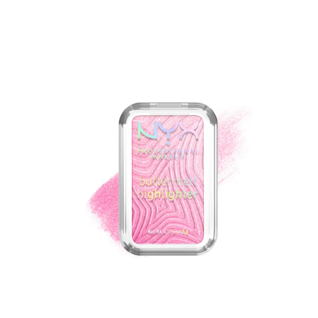 NYX Professional Makeup Buttermelt Highlighter, Powder Highlighter, 12 HR Wear, Fade & Transfer Resistant - Image 9