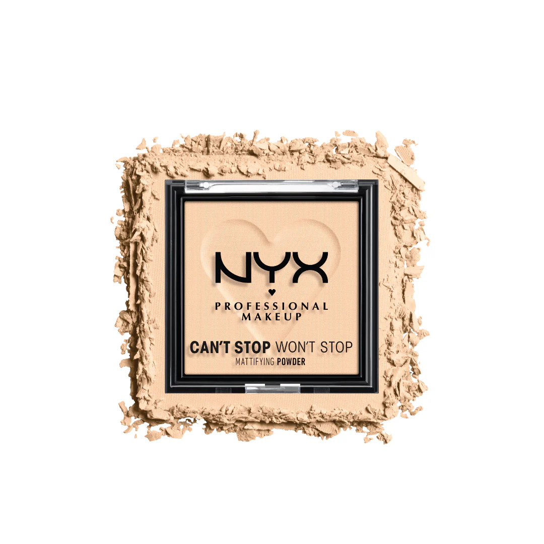 NYX Professional Makeup Can't Stop Won't Stop Mattifying Pressed Powder - Image 6
