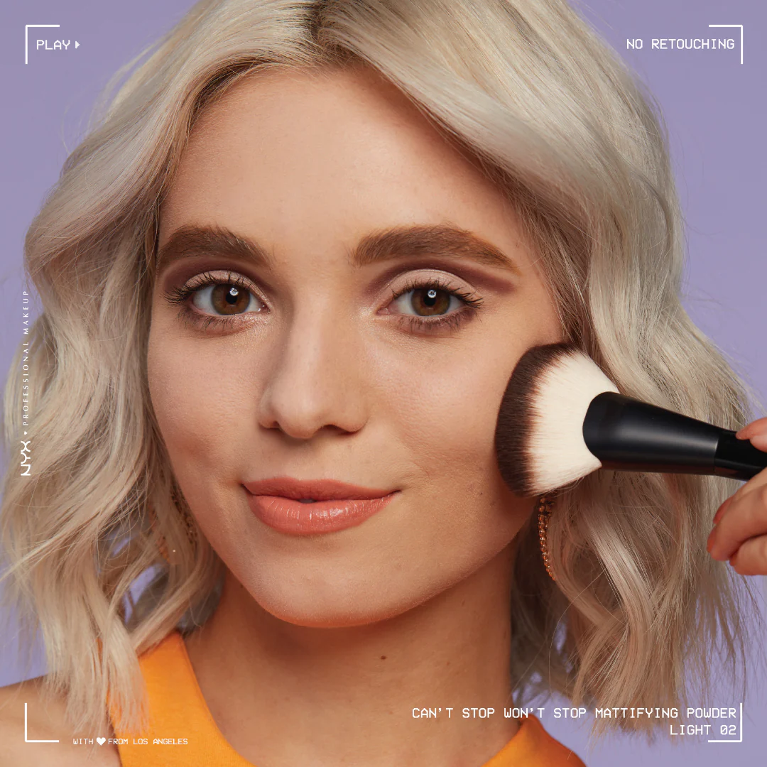 NYX Professional Makeup Can't Stop Won't Stop Mattifying Pressed Powder - Image 8