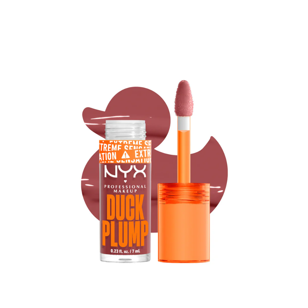 NYX Professional Makeup Duck Plump Lip Plumping Lacquer, High Pigment, High Shine, High Sparkle Lip Gloss - Image 5