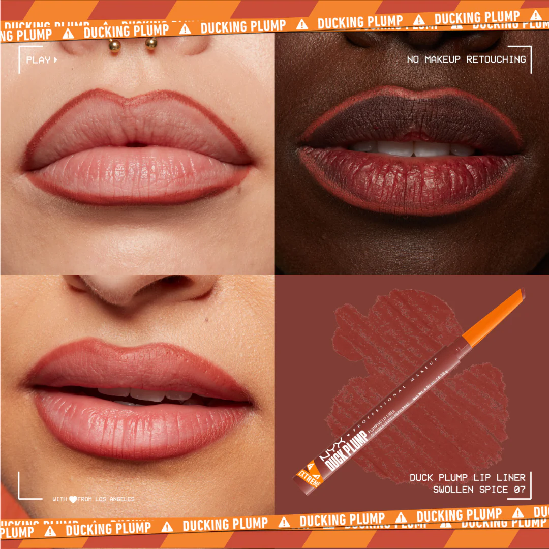 NYX Professional Makeup Duck Plump Plumping Lip Liner, Lip Liner, Up To 10 HR Wear, Matte Finish - Image 3