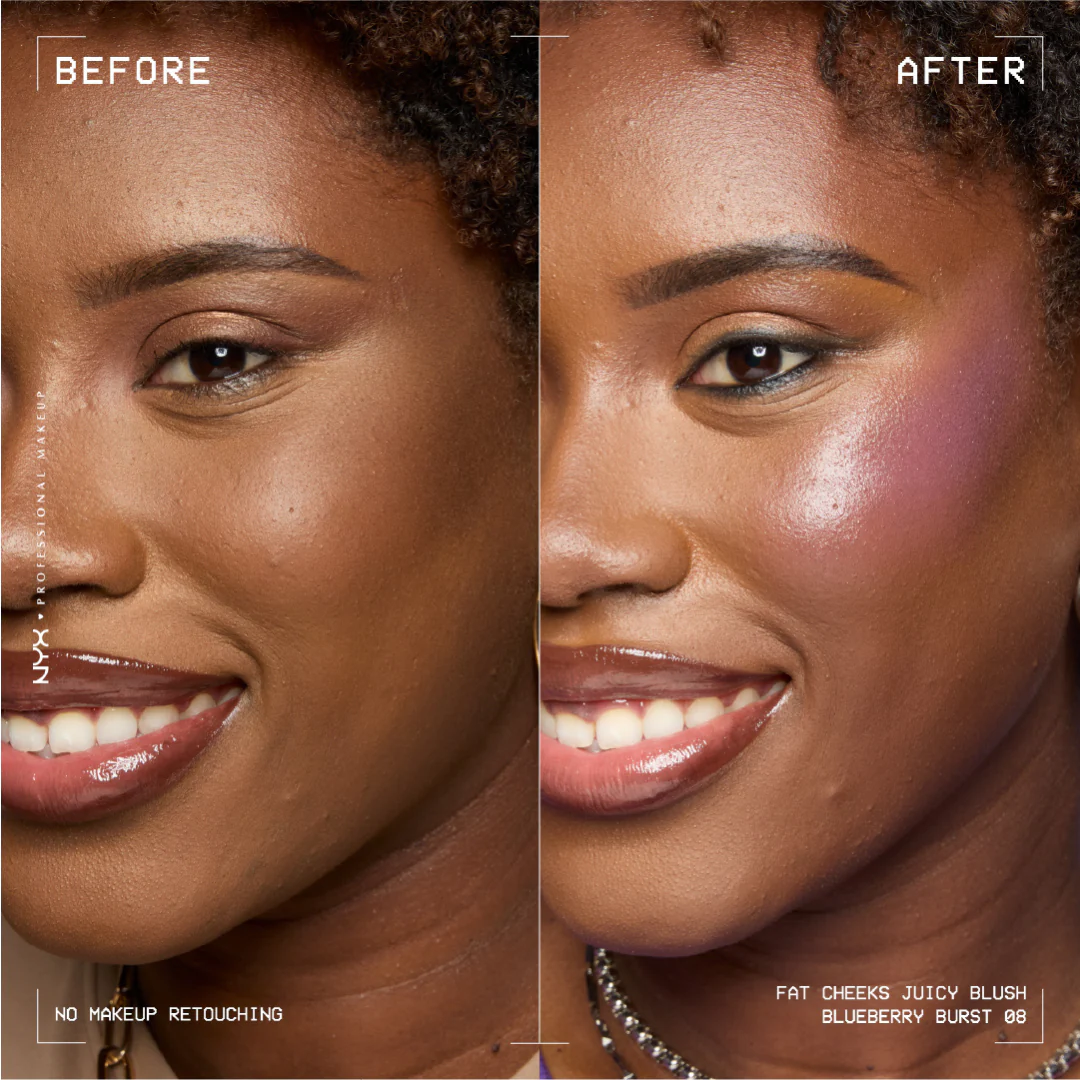 NYX Professional Makeup Fat Cheeks Juicy Blush, Liquid Blush, 12 HR Wear, Product Does Not Fade - Image 23