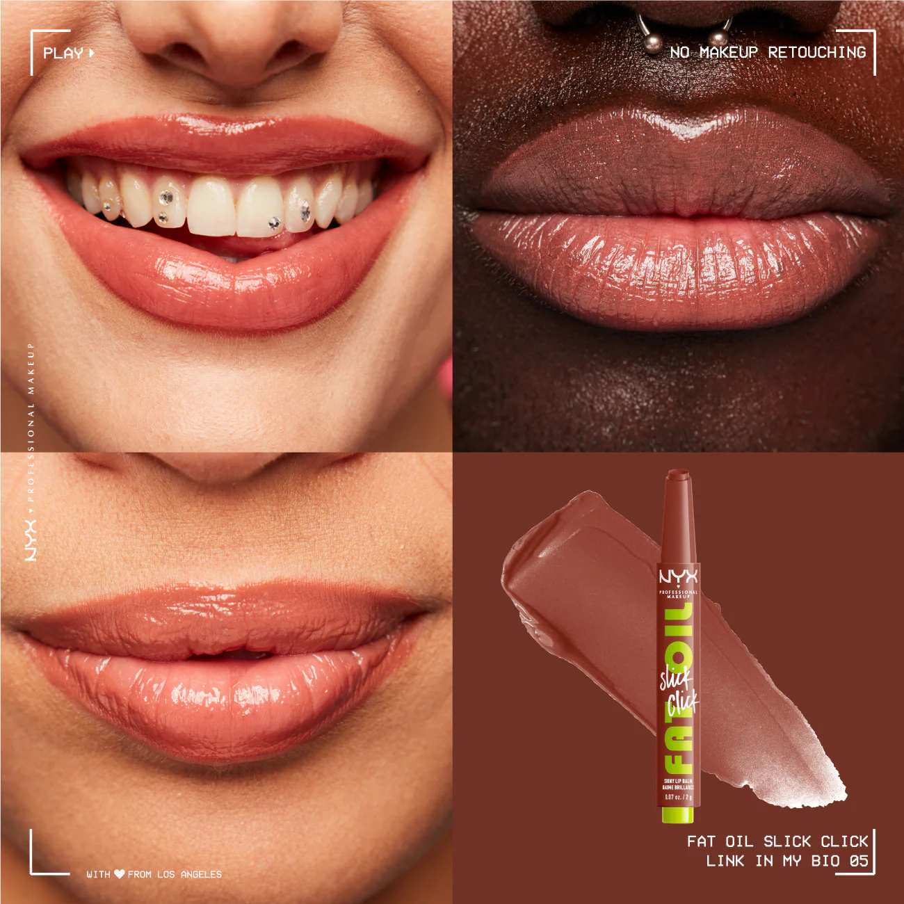 NYX Professional Makeup Fat Oil Slick Click Shiny Lip Balm - Image 15