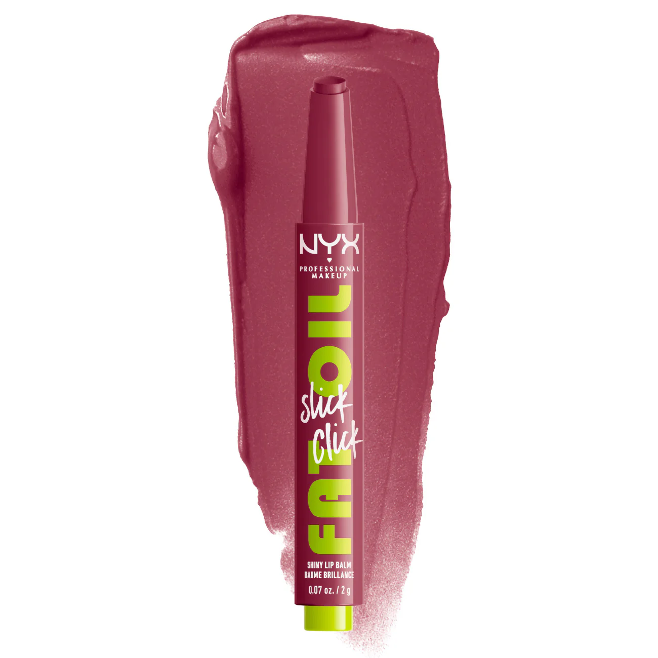 NYX Professional Makeup Fat Oil Slick Click Shiny Lip Balm - Image 17