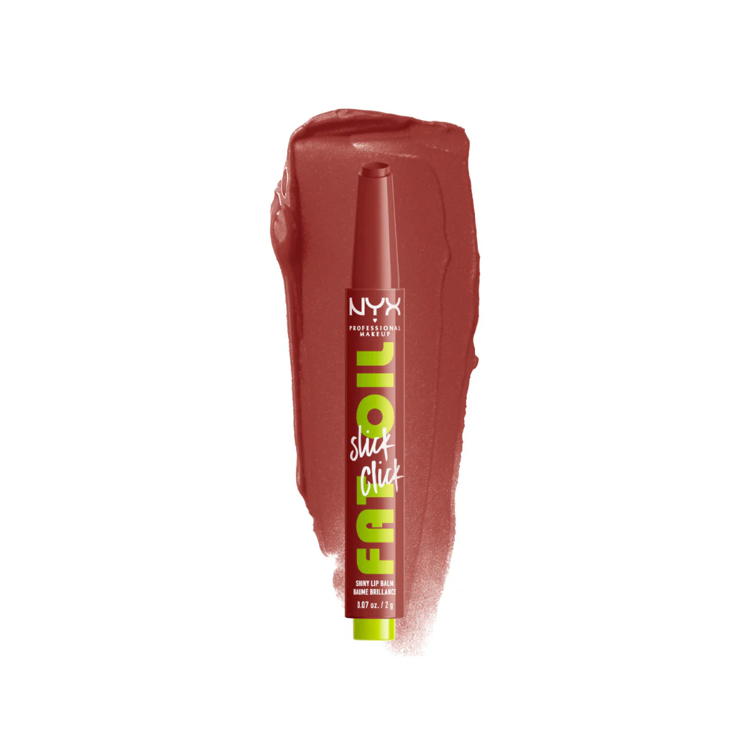 NYX Professional Makeup Fat Oil Slick Click Shiny Lip Balm - Image 2