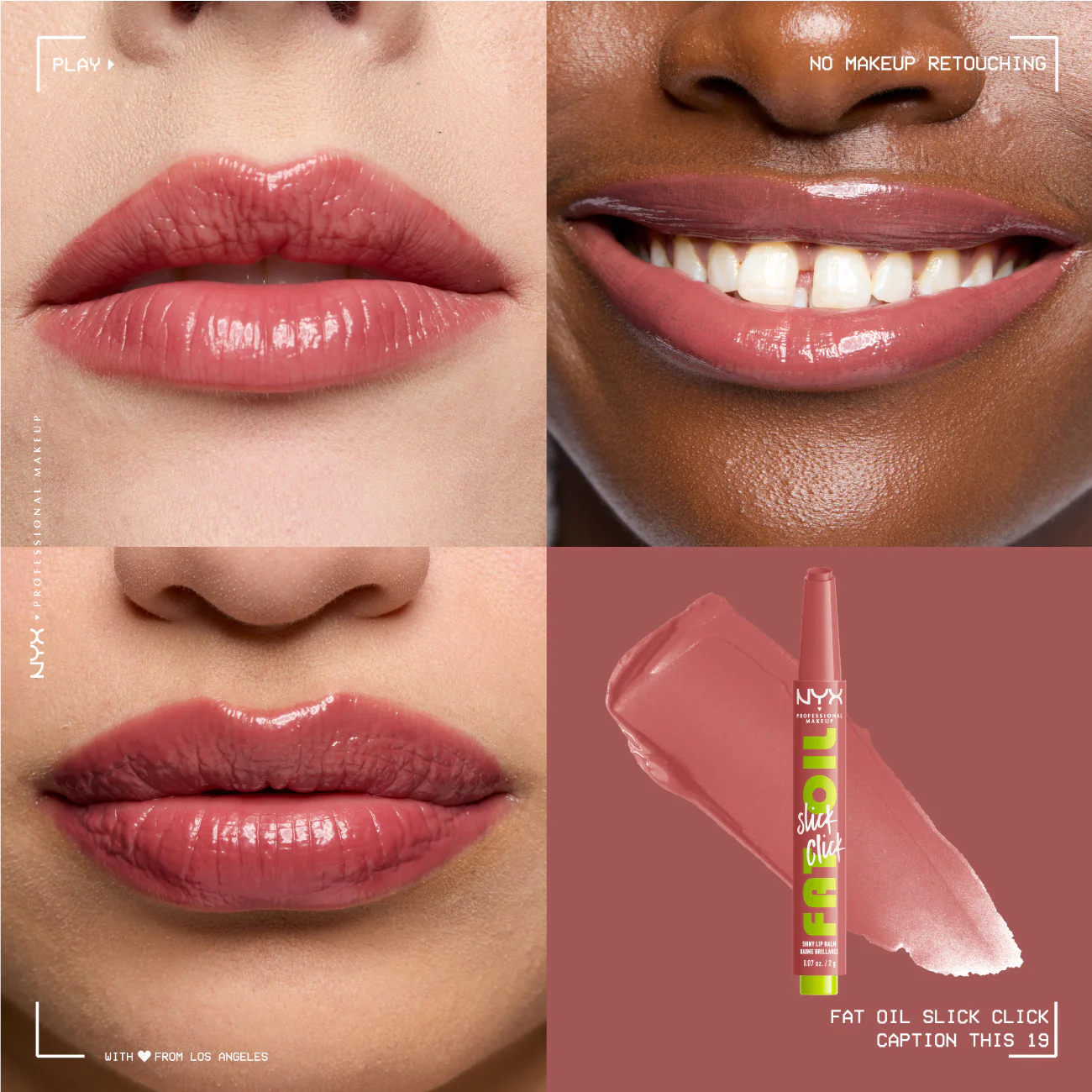 NYX Professional Makeup Fat Oil Slick Click Shiny Lip Balm - Image 21