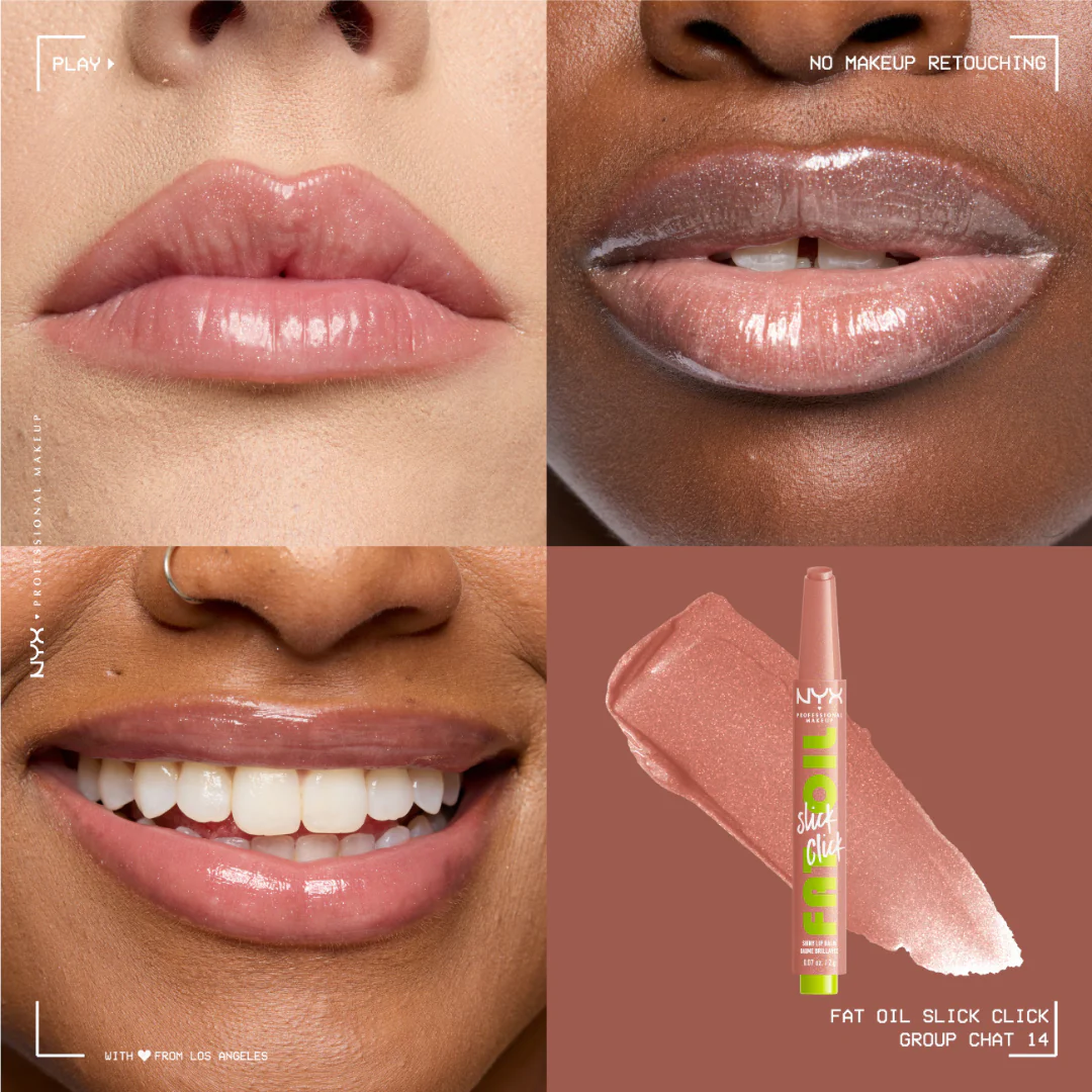 NYX Professional Makeup Fat Oil Slick Click Shiny Lip Balm - Image 27