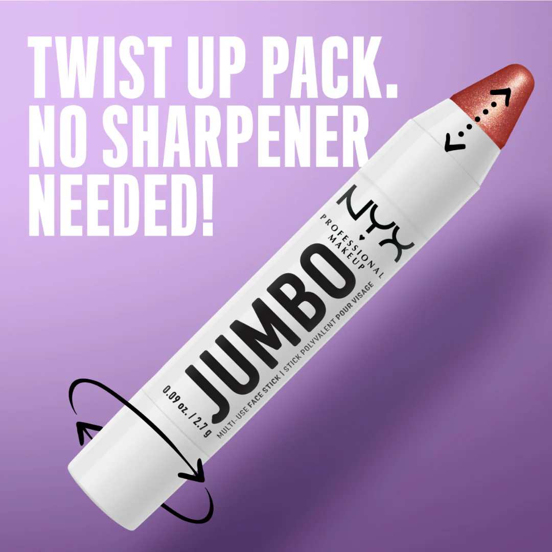 NYX Professional Makeup Jumbo Multi-Use Face Stick Highlighter - Image 5