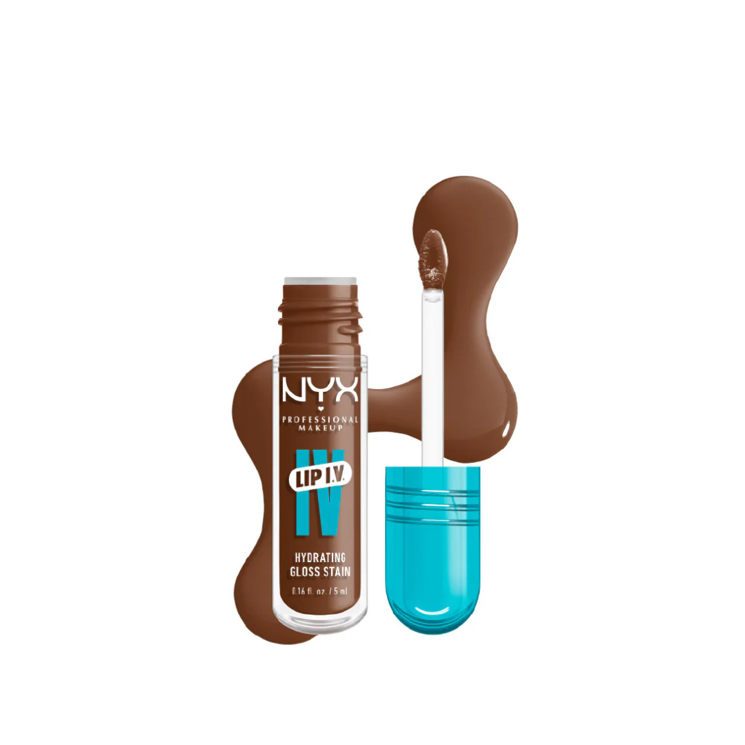 NYX Professional Makeup Lip IV Hydrating Gloss Stain, Lip Gloss, Up to 12HR Hydration, High Pigment, Wet Shine Finish - Image 15