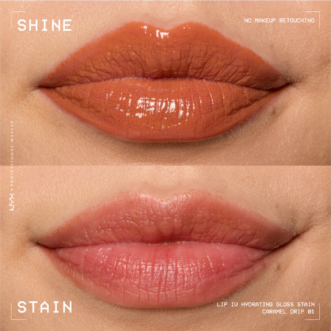 NYX Professional Makeup Lip IV Hydrating Gloss Stain, Lip Gloss, Up to 12HR Hydration, High Pigment, Wet Shine Finish - Image 20