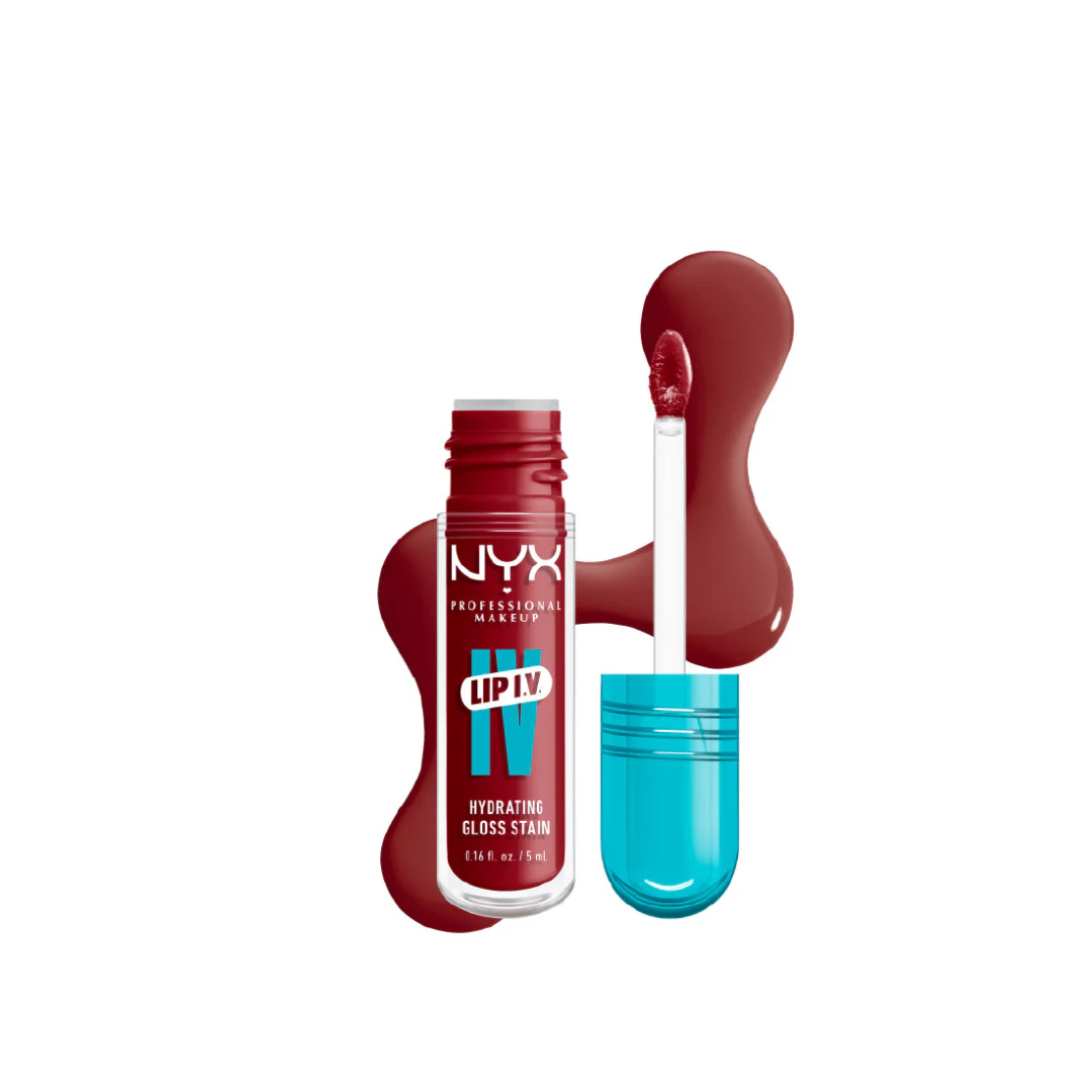 NYX Professional Makeup Lip IV Hydrating Gloss Stain, Lip Gloss, Up to 12HR Hydration, High Pigment, Wet Shine Finish - Image 24