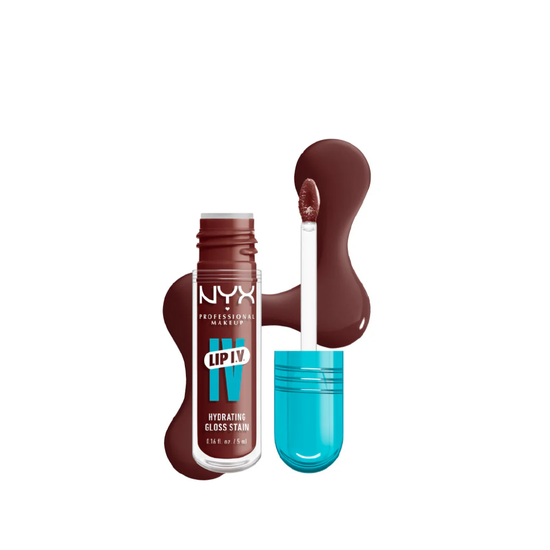 NYX Professional Makeup Lip IV Hydrating Gloss Stain, Lip Gloss, Up to 12HR Hydration, High Pigment, Wet Shine Finish - Image 27
